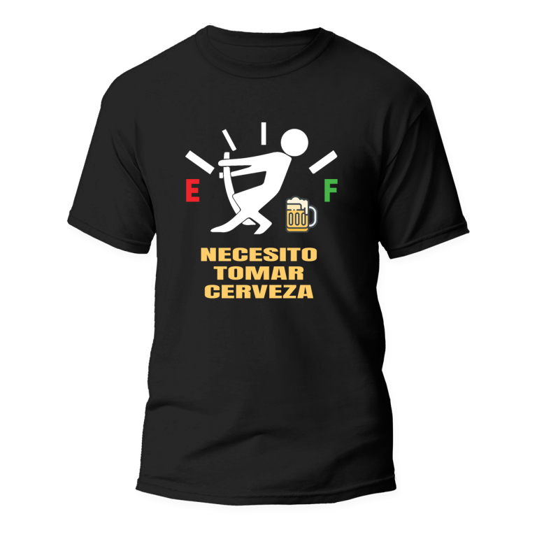 CAMISETA UNISEX NEGRA