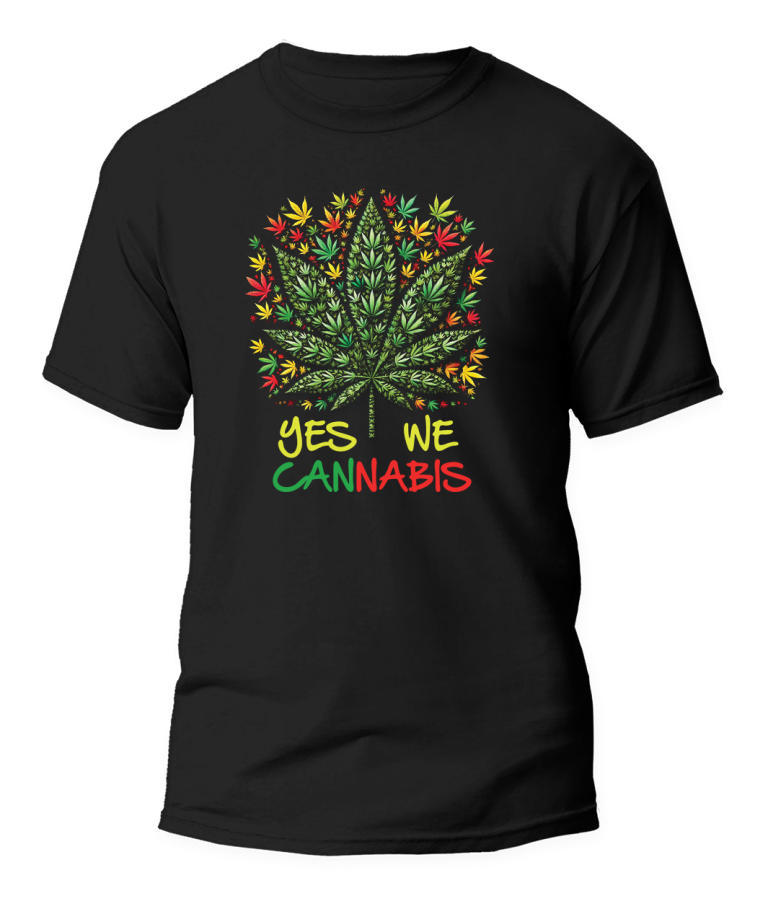 CAMISETA UNISEX CANNABIS